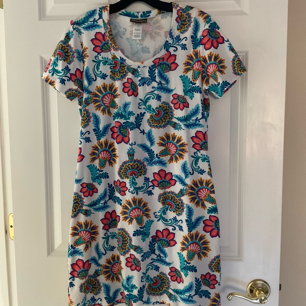 Tommy Bahama Multicolor Floral Dress, Size S